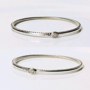 DY Bangle with Diamonds